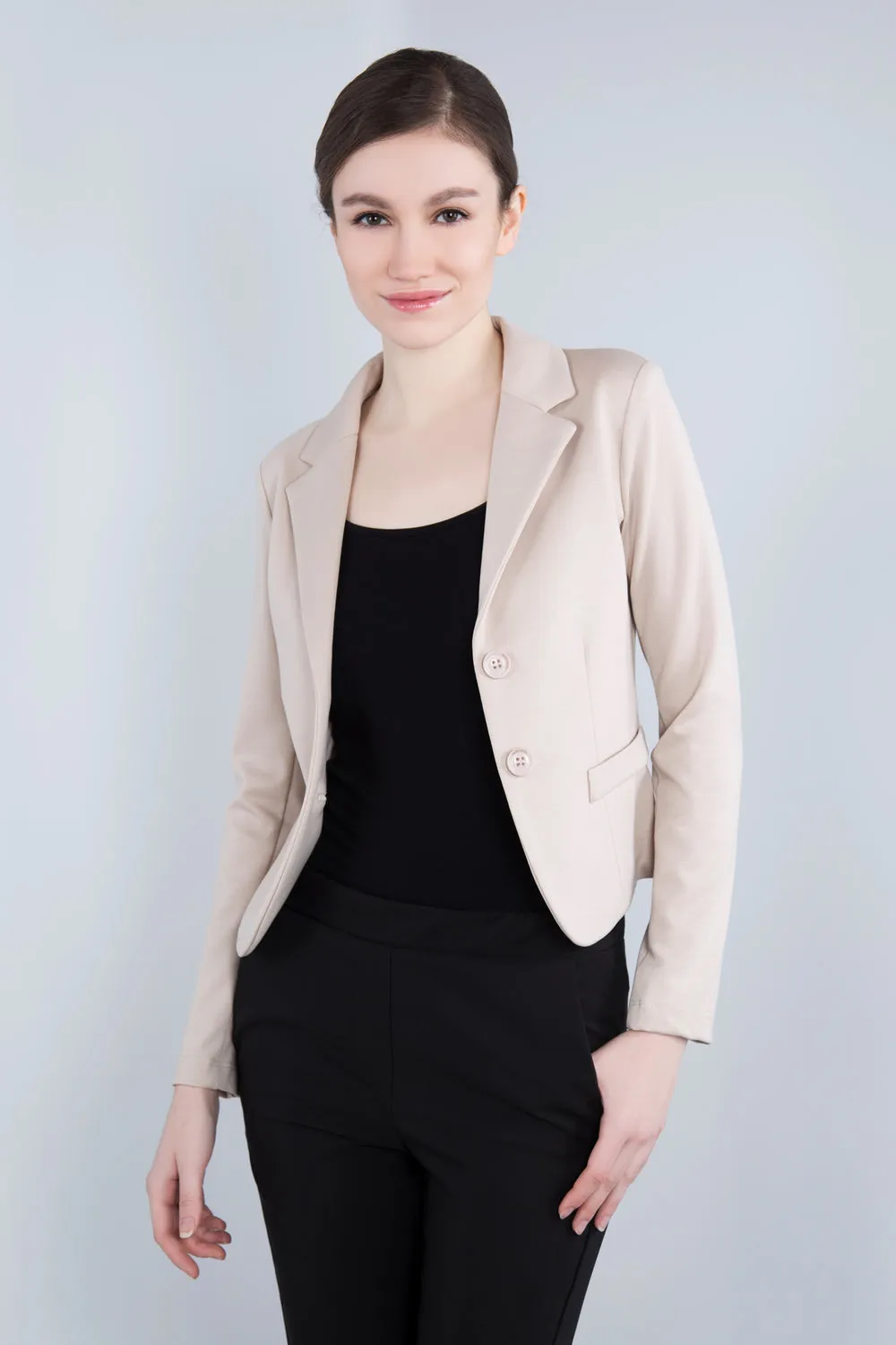 IMPERIAL FASHION KURZBLAZER IMP-J S24ABE beige