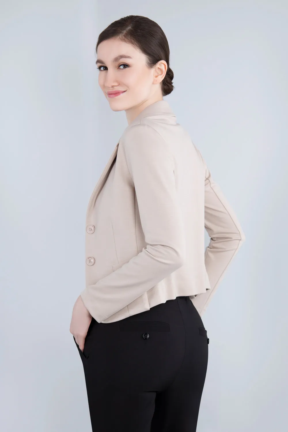 IMPERIAL FASHION KURZBLAZER IMP-J S24ABE beige