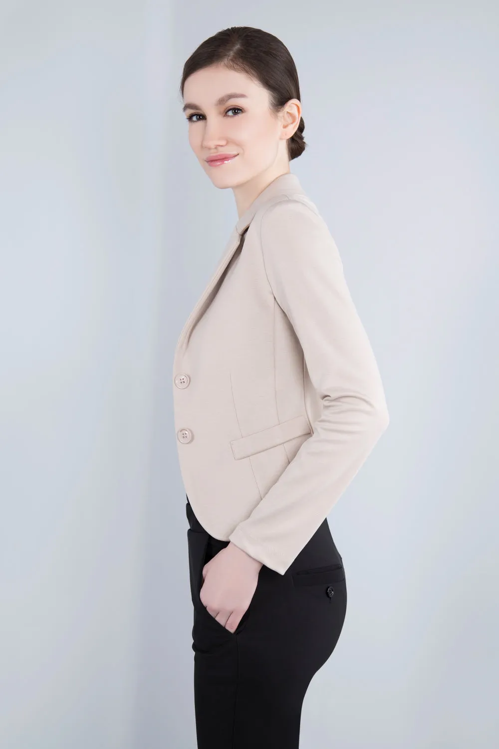 IMPERIAL FASHION KURZBLAZER IMP-J S24ABE beige